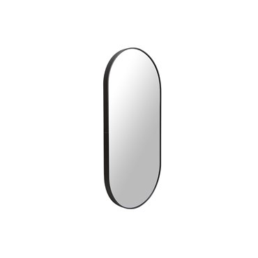 Mirror Isso, black, 50x100cm