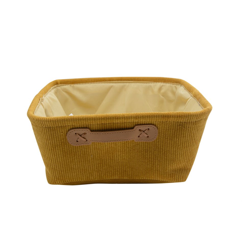 Корзина, цвет желтый, 31x15см 