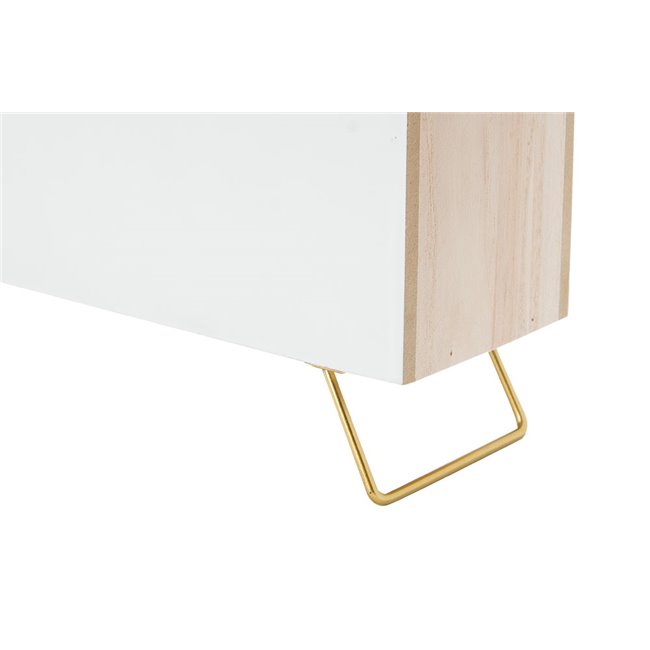 Подставка для журналов News, белая, H32.5x9x38см