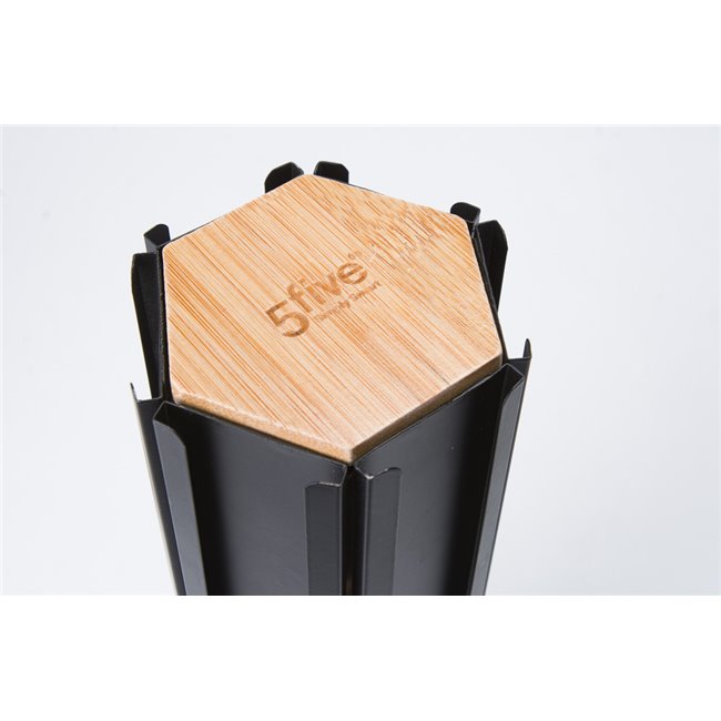 Espressotasside hoidik, 50, must, 50, black,D11.5 x H35cm