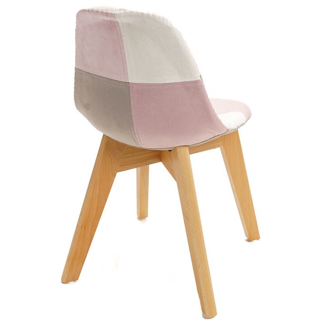 Kids chair PATCHWORK, 58x31x35cm