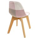 Kids chair PATCHWORK, 58x31x35cm