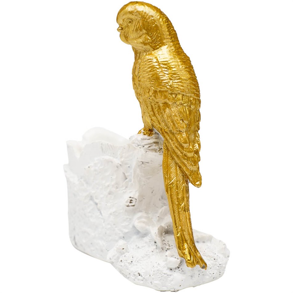 Decorative flower pot Parrot, 11x6.5x13cm