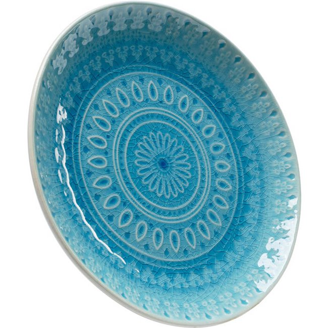Plate Sicilia, blue, D21cm