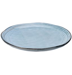 Dessert plate  Flower blue, H8.5cm, D21.5cm