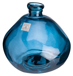 Vase Uly, blue, D33cm