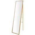 Bamboo towel mirror, H160x41x3cm