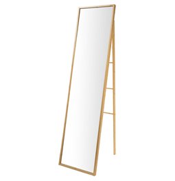 Bamboo towel mirror, H160x41x3cm