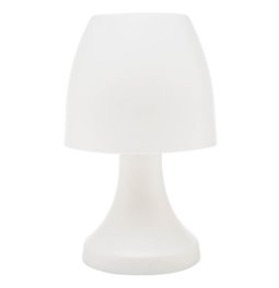 Outdoor lamp Dokk, white, H27.5cm, D17cm