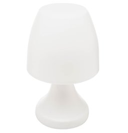 Outdoor lamp Dokk, white, H27.5cm, D17cm