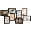 Wall photo frame Subli for 8 photos 10x15cm, 36.5x69.7x1.5cm