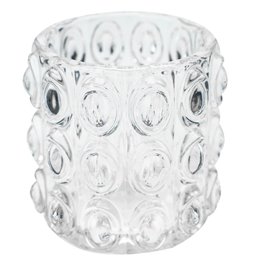 Windlight Transparent, glass, 7x7x7cm