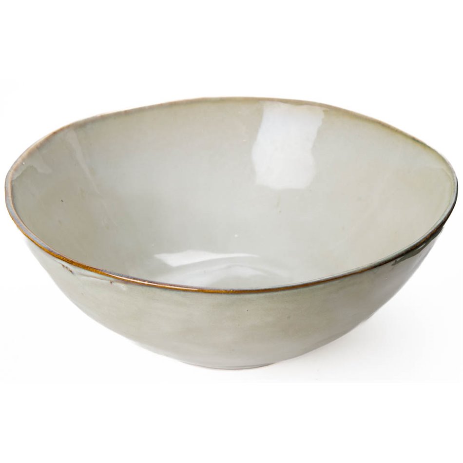 Salad dish Du Temps, grey, D28x11cm