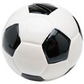 Saving bank Football, ceramic, white/black, D11x11cm