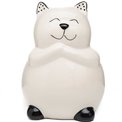 Saving bank Cat King, ceramic, H13.5x11x10cm
