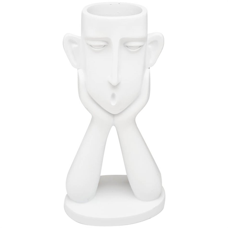 Decorative vase Thinking, 13x9x25.5cm