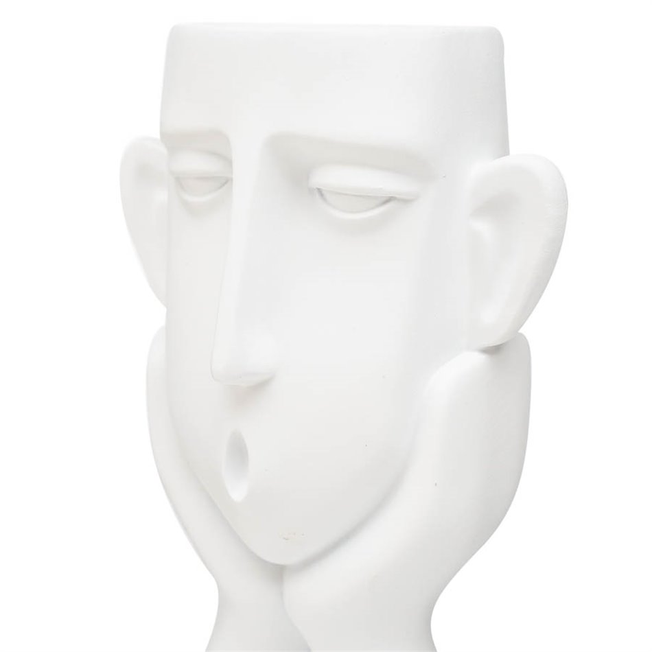 Decorative vase Thinking, 13x9x25.5cm