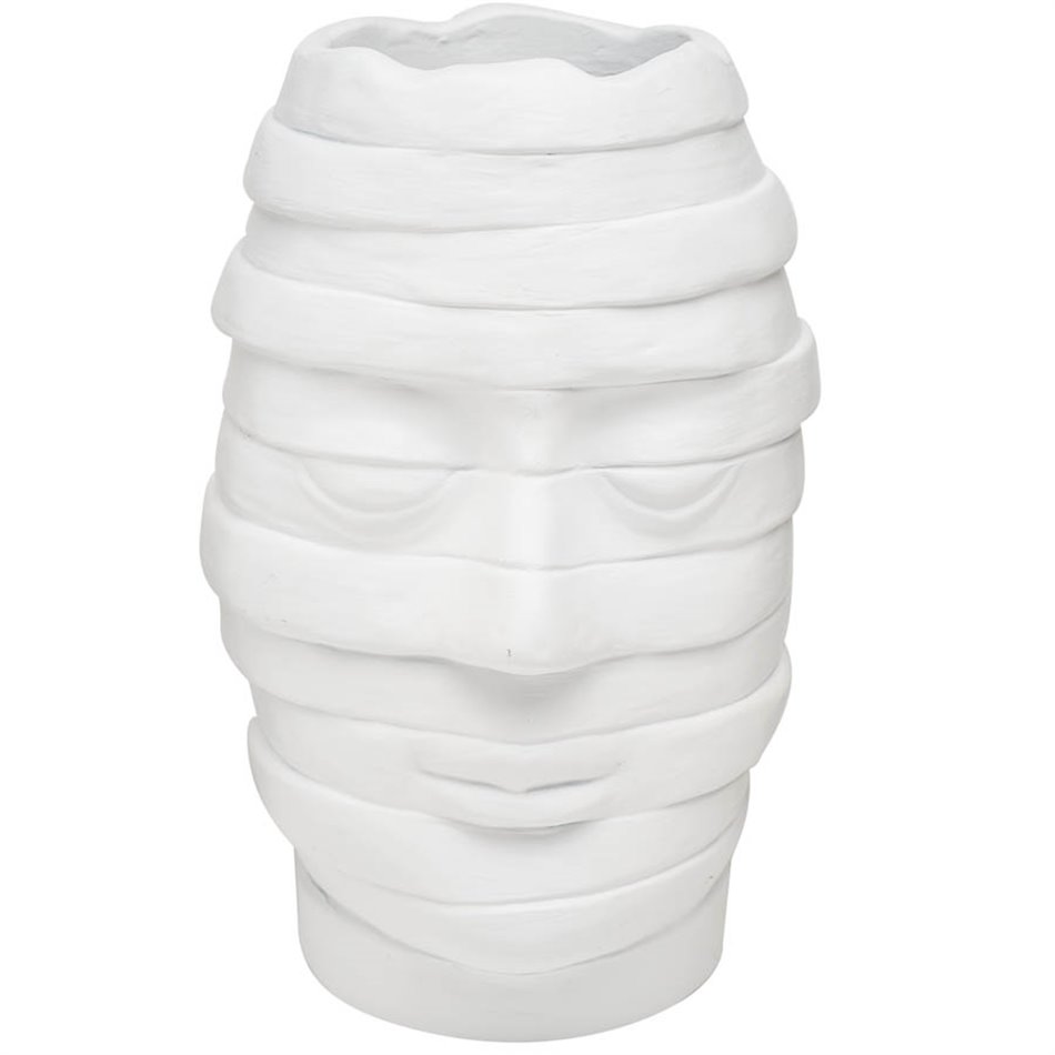 Декоративная ваза, white, 17x17x26см