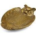 Decorative tray Owl, golden, 31x22.5x6.5cm