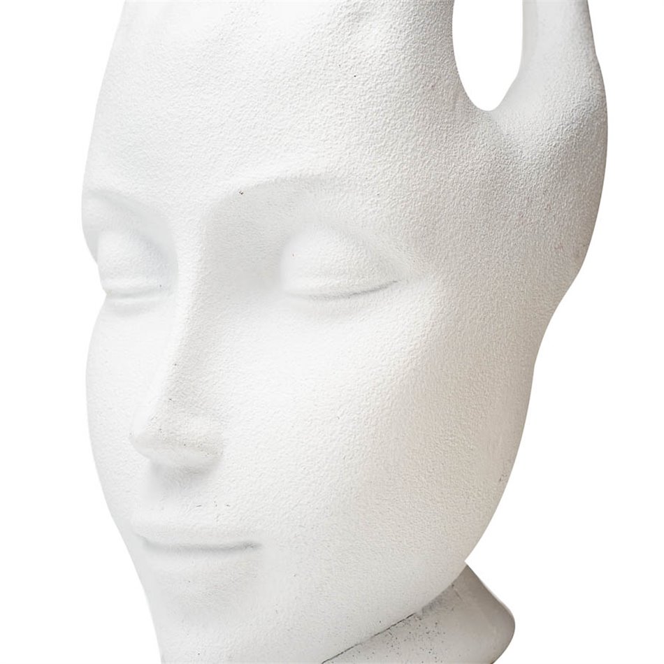 Dekoratiivkuju Hand, valge, 20x18x34cm