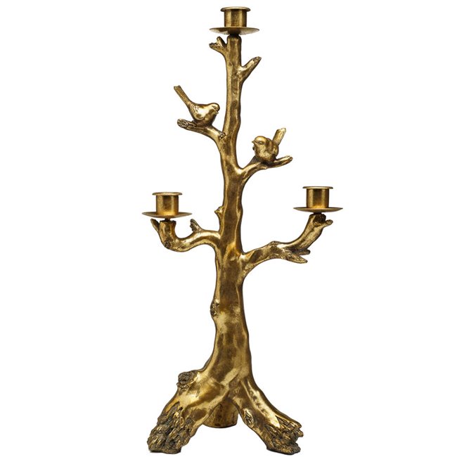 Candle holder Bird, 20x12.5x44cm