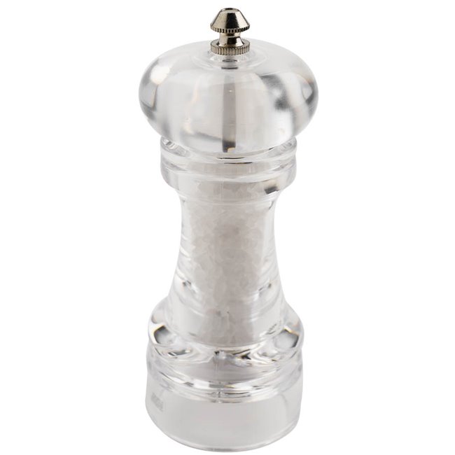 Salt mill, aclylic, H15cm, D5.5cm