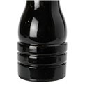 Salt/pepper mill, wooden, black, H15.5cm, D4.5cm