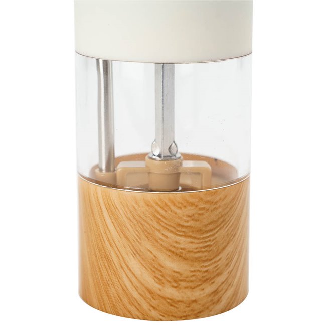 Pepper electric mill, white, H22.3cm, D5.5cm