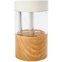 Pepper electric mill, white, H22.3cm, D5.5cm