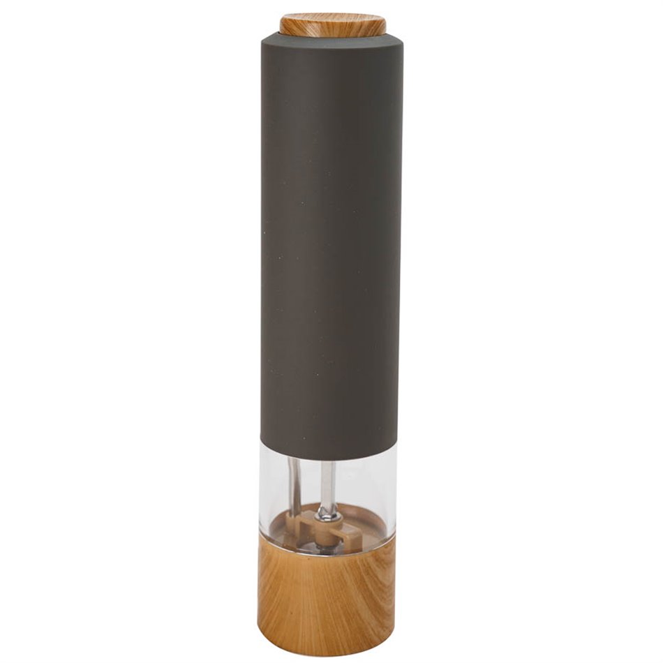 Pepper electric mill, black, H22.3cm, D5.5cm