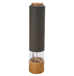 Pepper electric mill, black, H22.3cm, D5.5cm