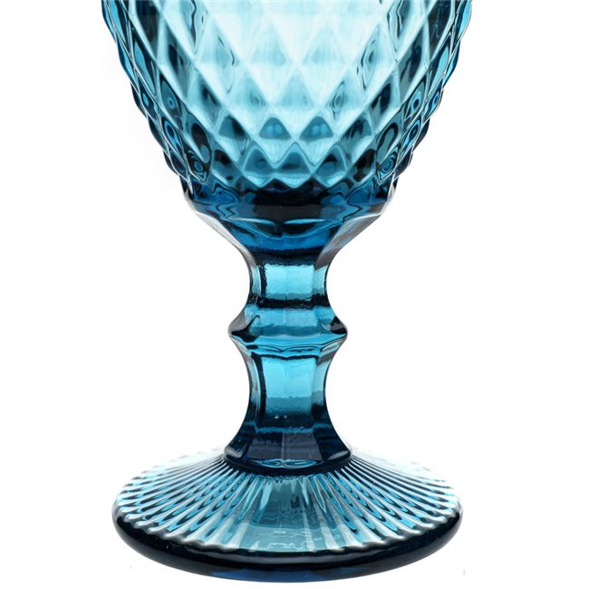 Wine glass Sidari, blue, 350ml