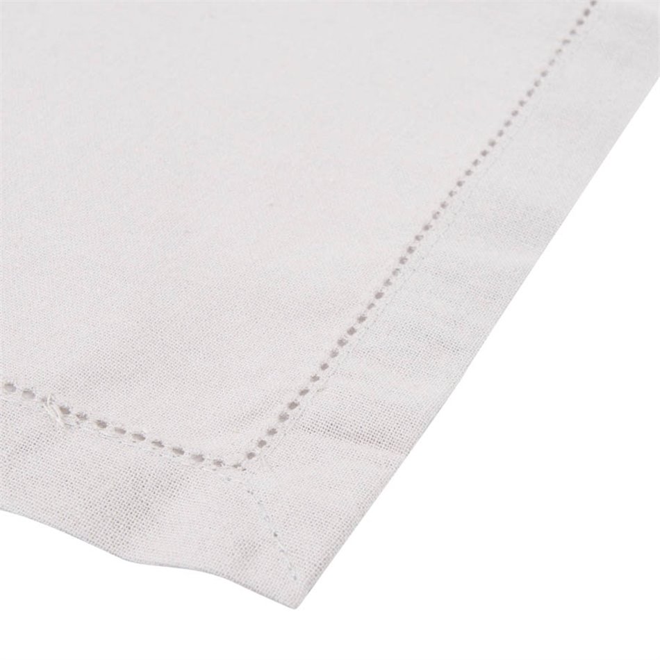 Napkins Chambray 4psc, light grey, 40x40cm