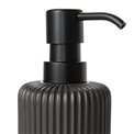 Soap dispenser Modern, black, H18.5cm, D7cm