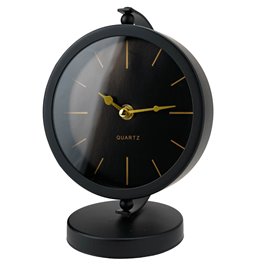 Настольные часы Balia, металл/стекло, H20x10x15cm