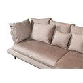 Sofa Wemonte, right corner, sleeping function, H90x283x181cm