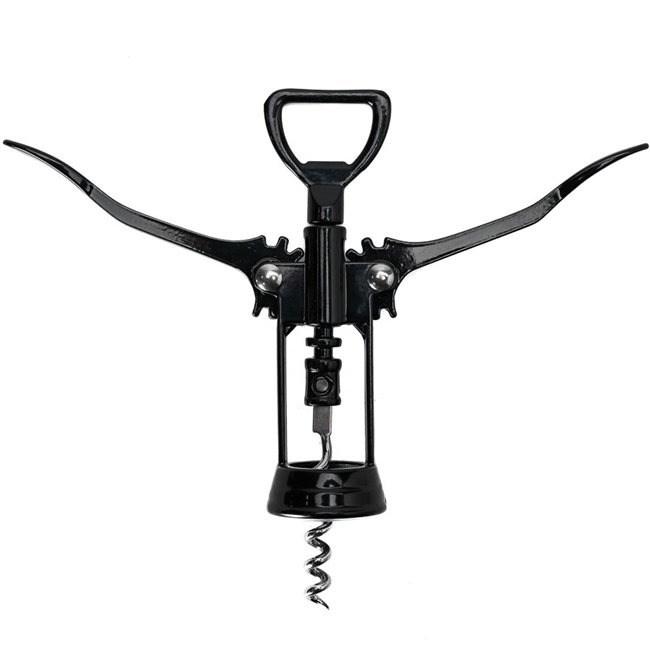 Штопор "Wings", черный, 19 см