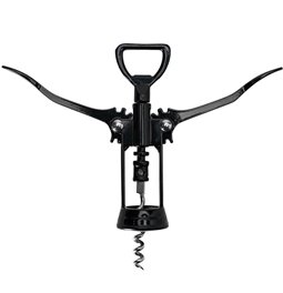 Штопор "Wings", черный, 19 см