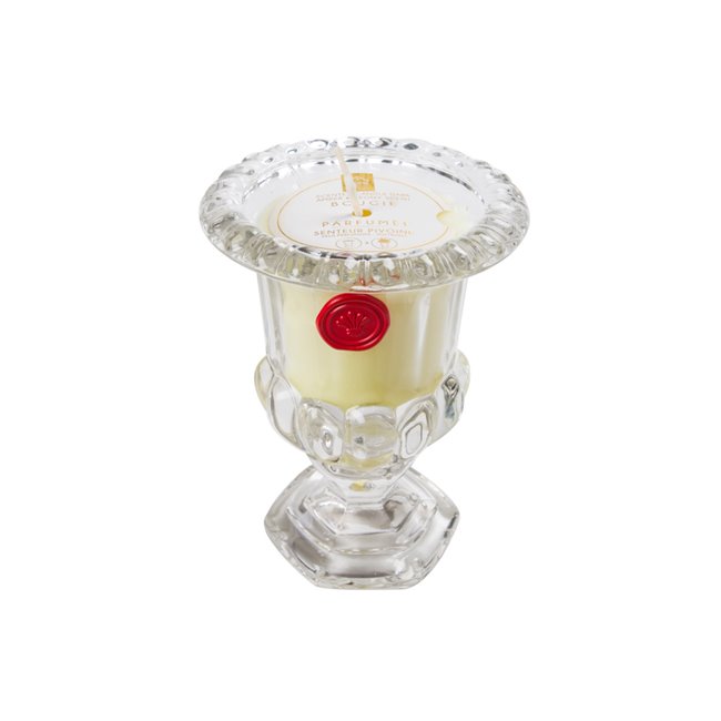 Scented candle Medicis,peony scent,  H14cm, D11.2cm