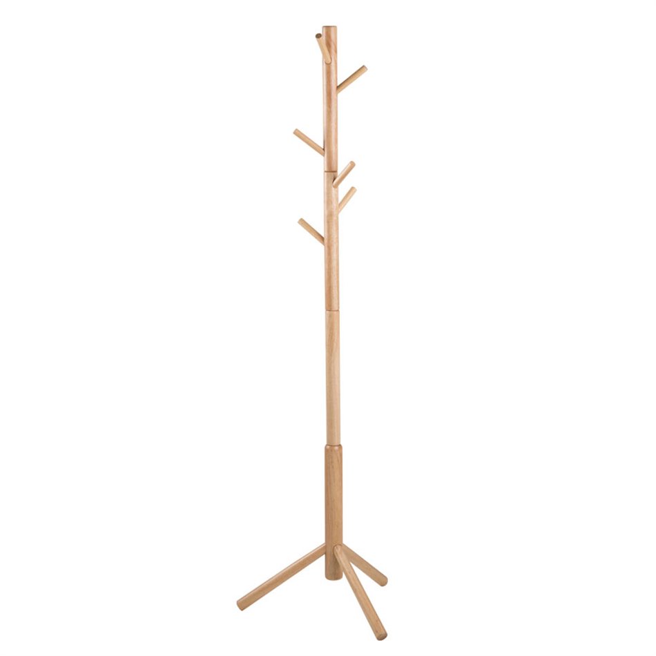 Coat hanger Abrem, natural, H176x51x45cm