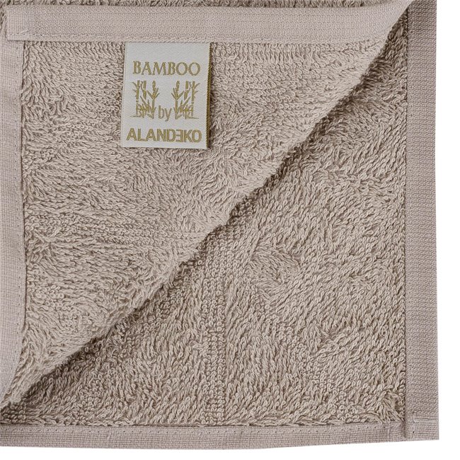 Bamboo towel Angolo, 30x50cm, pearl grey, 550g/m2