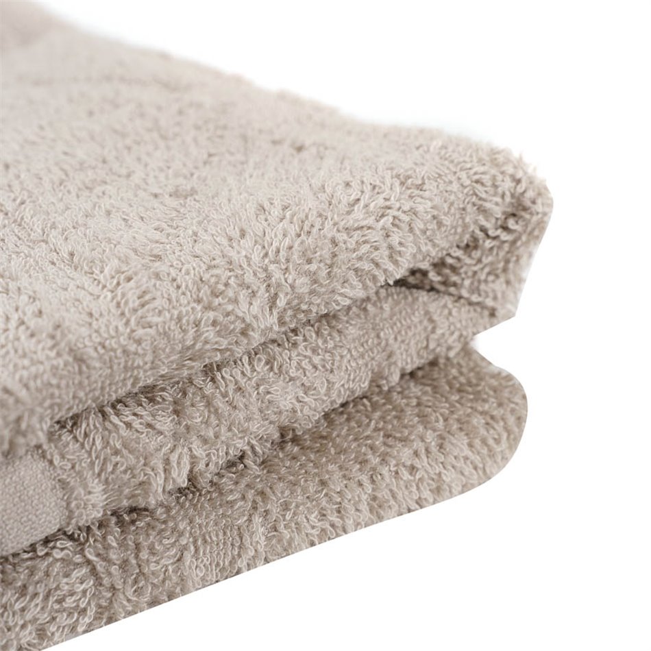 Bamboo towel Angolo, 50x100cm, pearl grey, 550g/m2