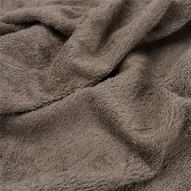 Bamboo towel Angolo, 50x100cm, taupe, 550g/m2