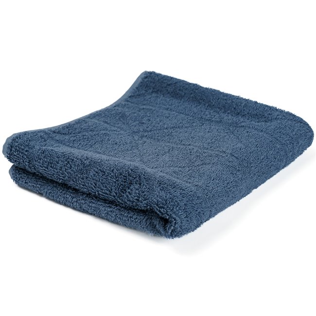 Bamboo towel Angolo, 50x100cm, marine blue, 550g/m2
