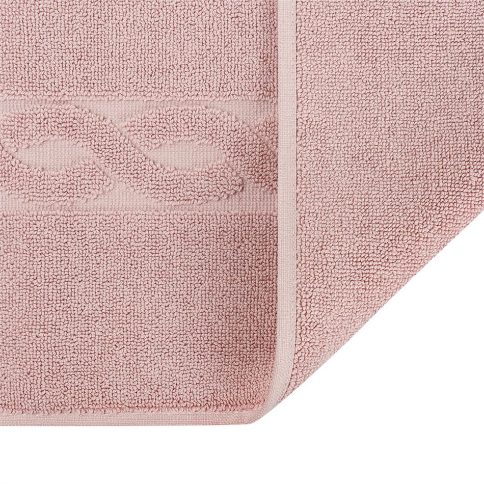 Bath mat Trecia, 70x50cm, pale pink, 900g/m2