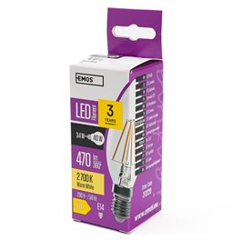 LED Bulb FLM Candle WW E14 3.4W