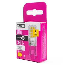 LED Bulb CLS JC NW G9 2.5W, 350lm