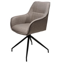 Armchair Tamarino, grey, 88x59x58cm, SH49cm