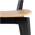 Baaritool Aroxby, komplektis 2 tk, naturaalne, H105x45x49cm
