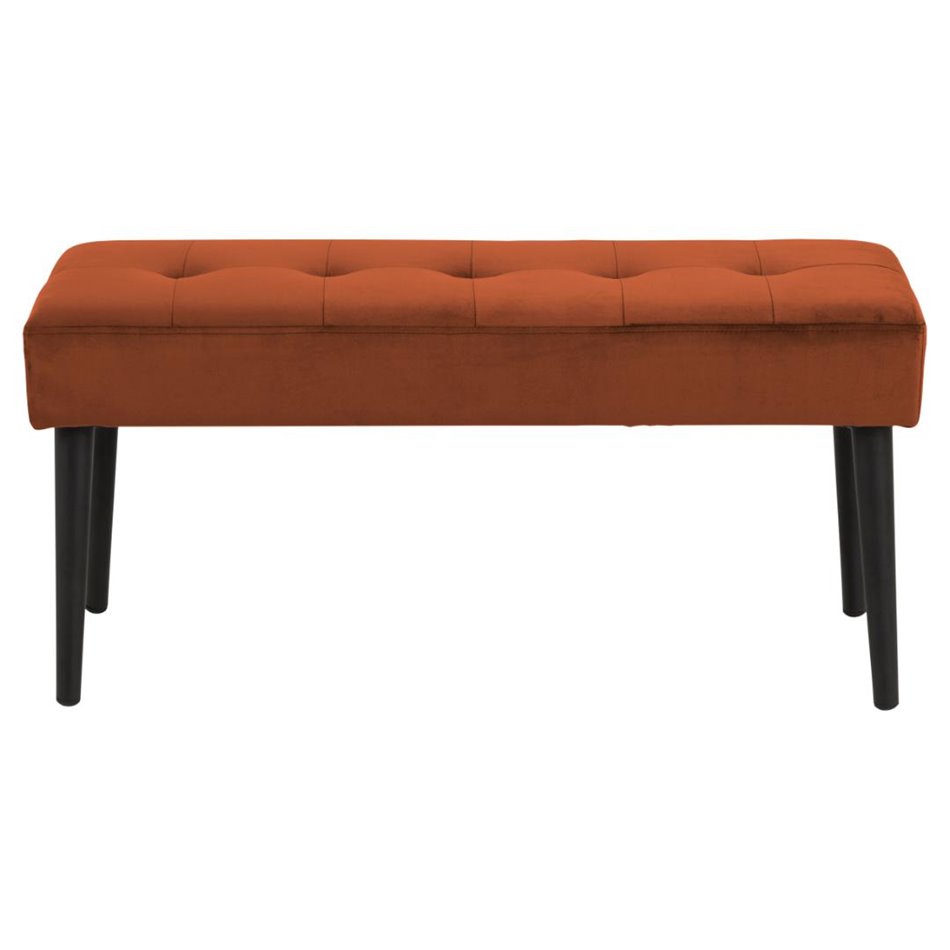 Bench Aglory, copper colour, 45x95x38cm